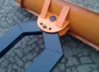 Schneeschild Schneepflug Räumschild Gabelstapler 2m Winterdienst Schneeräumer