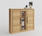 Highboard Brest Kernbuche teilmassiv geölt 6555