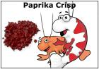 Paprika Crisp / Chips 30g Futter f. Garnelen Schnecken und Krebse
