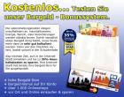 Kostenlos. Testen Sie unser Bargeld-Bonussystem