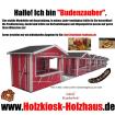 Markthütte Verkaufshütte Eventhütte NEUFERTIGUNG alles inkl.