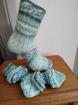 Handgestrickte Damensocken Gr. 38
