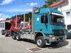 Mercedes-Benz 2646 6x4 Holztransporter Huttner Anhänger