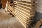 MASSIVHOLZSTUFEN TREPPENSTUFE HOLZTREPPENSTUFEN EICHENHOLZ UNBEMALT 100x28x4cm