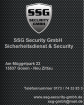OBJEKTSCHUTZ PERSONENSCHUTZ - SSG GMBH
