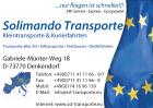 Kleintransporte Frischdienst Kurierfahrten
