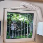 Klimageräteanschluss Abluftschlauch Fenster Fensterabdichtung ohne kleben ode