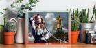 ADELE Phantasie am Meer. Star Souvenir. Super Deko. Wandbild. Neuheit. Geschenk