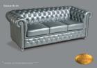 Original Englische Chesterfield Sofas mit einem modernen Twist