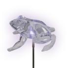 LED Solarleuchte Libelle mit flexiblem Stab und Farbwechseleffekten