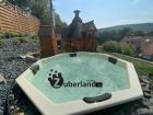Badezuber achteckig 1 8 1 8m für Außenofen Whirlpool