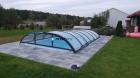 Poolüberdachung Poolabdeckung Überdachung Pool GFK-Pool Vivapool