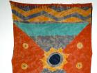 Indonesische Batik Seide antik. T096