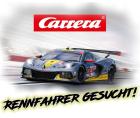 Wir suchen Dich Spielzeugauto Rennfahrer gesucht
