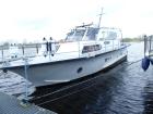 12m Motoryacht Bützfleth GFK Kajütboot Halbgleiter Motorboot 2x 129 PS Mercedes
