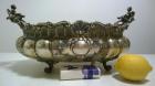 Große ca. 2600 Gramm schwere ovale Fußschale/ Jardiniere-800er Silber