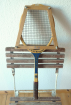 Retro Tennisschläger SNAUWAERT CARAVELLE S mit Spannrahmen