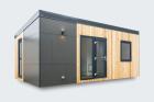 Mobilheim Ferienhaus Chalet Tiny House - Small Pod 5 x 4 m - auch mit Stell