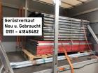 Baugerüst gebraucht 015141848482 Thieme-Gerueste. de Baugerüst Versand Abholung möglich