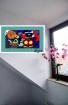 Beatle Ringo Starr Signiertes Kunstwerk. Poppiges Wandbild. Souvenir. Geschenk