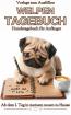 Mops Tagebuch Welpentagebuch für Mopswelpen Hundetagebuch f. Welpenfotos und z