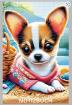Diamond Painting Chihuahua Notizbuch Buch Das perfekte Geschenk für Liebhaber