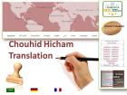 Dipl. -Übersetzer Chouhid Hicham Arabisch / Französisch