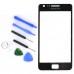 Samsung Galaxy S2 Display Glas schwarz Werkzeug