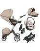 3 in 1 Stokke Xplory V4 Neugeborenen Kinderwagen mit Tragetasche und Autositz
