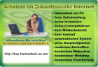 Von der Heimarbeit bis zum Hauptberuf - ohne Kosten und Gebühren - zum Nulltarif