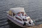 Kajütboot SBM 600 ähnlich Aqualine 640 Gleiter 4 Takt 4 Zyl. 70 PS Trailer