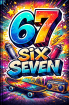 Notizbuch Six Seven Buch Six Seven Accessoires Deko Stylisches 67 Cover in Ne