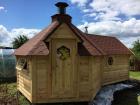 Grillkota Saunakota Sauna KOTA 9 2m Anbau Kiefer wohnstatt