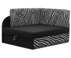 Ecksofa Kindersofa Schlaffunktion Kissen Aufbewahrungsbox Jugendcouch bis 163 cm