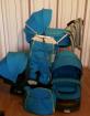 Stokke Crusi Urban Blue aller Zubehör