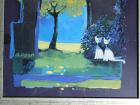 Rosina Wachtmeister Katzen 46x36 B055