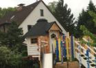 Gartenhaus Gartenhütte Spielhaus Kinderhaus Hobbit Hütte 4. 5m Kiefer