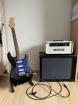 E-Gitarren-Set Gitarre Topteil und Box