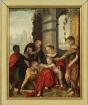Altmeistergemälde ANBETUNG DER HIRTEN Antwerpener RENAISSANCE-MEISTER. 16 Jh