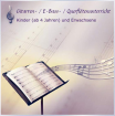 Gitarre Bass und Querflöte