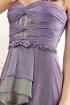 Chiffon ärmelloses hoch niedriges Ballkleid - Dameo. de