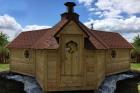 Saunakota Sauna Kota 9. 2qm 2 Anbauten Kiefer wohnstatt
